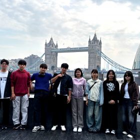 Students from Global London College Explore London